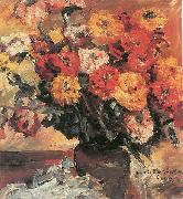 Lovis Corinth Zinnien oil on canvas